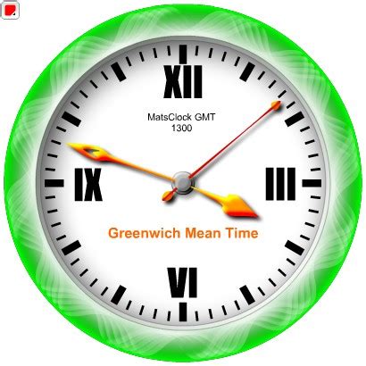 Gmt is a time system referring to the mean solar time at the royal observatory in greenwich, london. GMT CLOCK | GREENWICH MEAN TIME | MATSCLOCK 1300