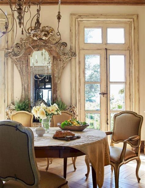 50 Modern French Country Dining Room Table Decor Inspirations Page 2