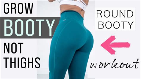 GROW BOOTY NOT THIGHS Home Booty Workout YouTube