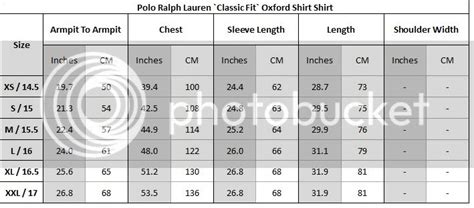 Ralph Lauren Size Guide Polo Shirt Dr E Horn Gmbh Dr E Horn Gmbh