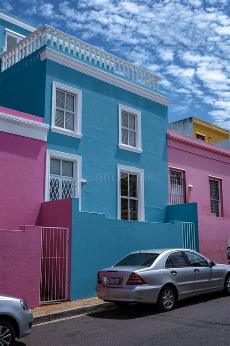 Bo Kaap Township In Cape Town Colorful House In Cape Town South Africa