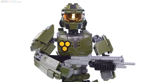 Mega Bloks Halo Original 2009 Spartan Ii Large Buildable Figure Youtube