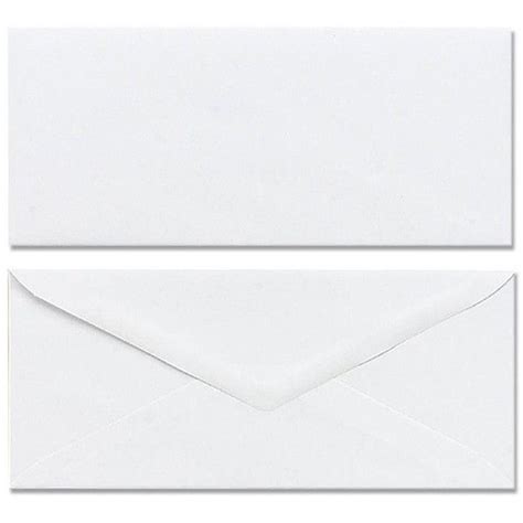 Mead Plain Business Size Envelopes Business Size Envelope Plain