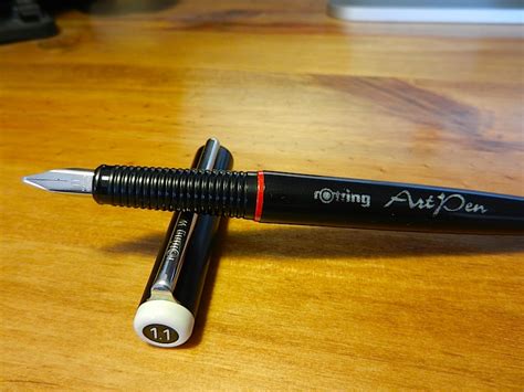 Rotring Art Pen Fountain Pen Reviews The Fountain Pen Network