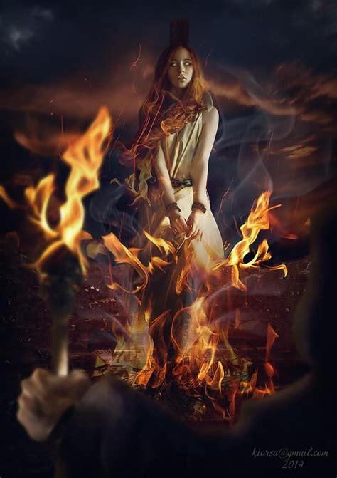 Burn The Witch By Kiorsa On Deviantart Dark Fantasy Art Fantasy