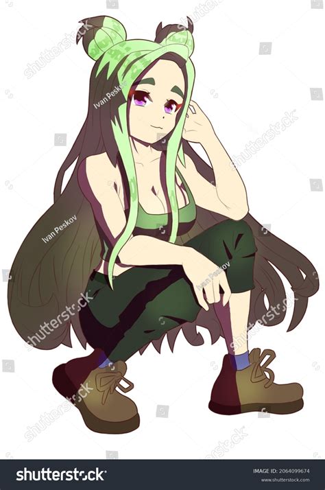 Share More Than 59 Green Hair Anime Girl Ineteachers