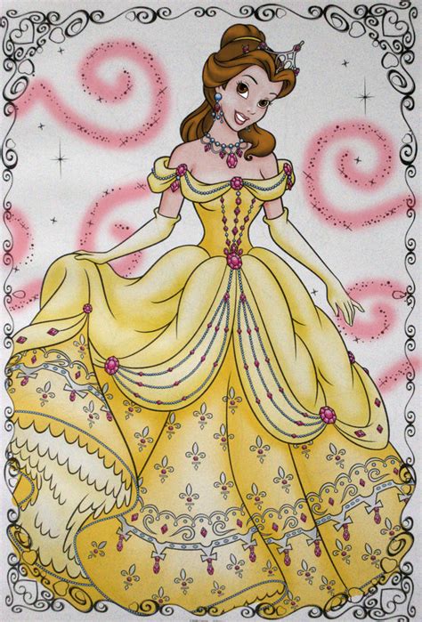Belle Disney Princess Fan Art 32477679 Fanpop