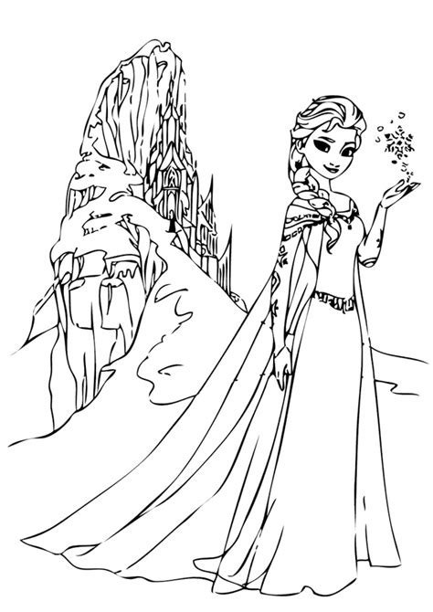 Imprima o desenho da frozen para colorir que mostra a ana e a elsa dando um abraço carinhoso! Desenhos Para Colorir Frozen » Portal Escola Ensina
