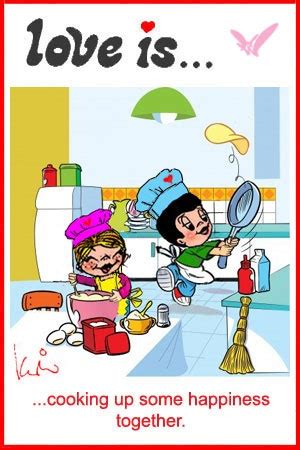 love is… cooking up joy & happiness « Love is… Comics by ...