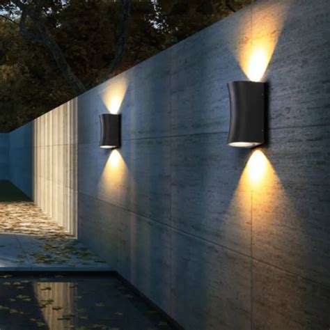 Up Down Light Wall Scone Light Led Outdoor Modern Design Porch Stair