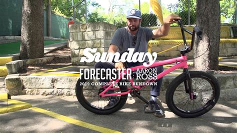 Aaron Ross 2019 Sunday Bikes Signature Forecaster Rundown Bmx