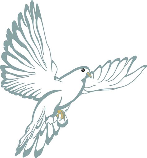Flat Illustration Of Flying Pigeon 27616826 Vector Art At Vecteezy