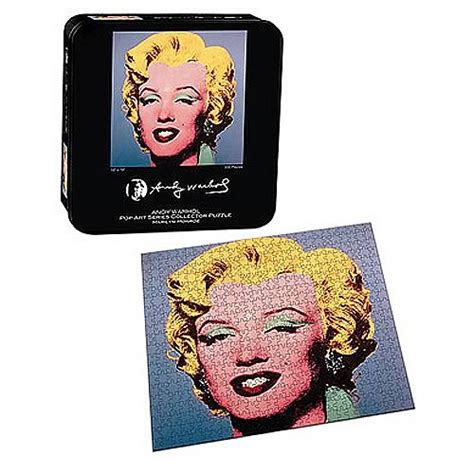 Shipped with usps priority mail. Andy Warhol Marilyn Monroe Puzzle - Entertainment Earth