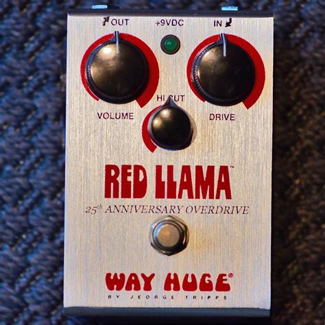 way huge 25th anniv red llama hobbies and toys music and media music accessories on carousell