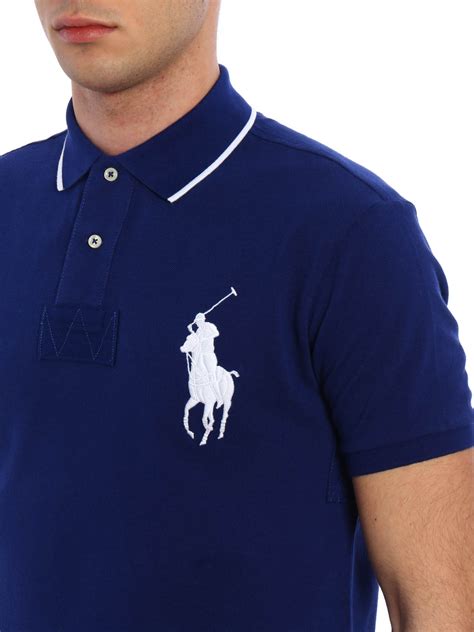 Polo Shirts Polo Ralph Lauren Maxi Logo Embroidery Polo Shirt A12xz7yyxy7z0xw7ot