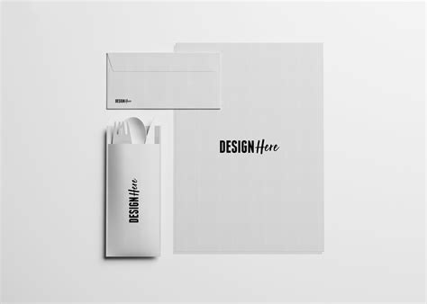 Free Identity Mockup - PSD Mockup Template - Download Now