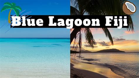 Blue Lagoon Beach Resort Fiji Most Incredible Water Youtube