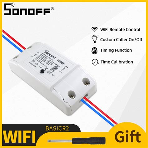 Sonoff Basic R2 Sonoff Switch Wifi Wireless Diy Module Remote On Off