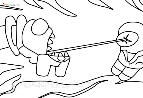 Dibujos De Among Us Para Colorear Y Imprimir - Dibujos para imprimir y