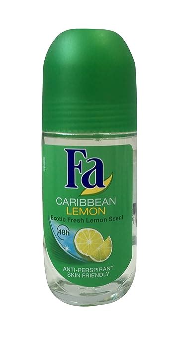 Buy Fa Deodorant 17 Oz Roll On Caribbean Lemon Online At Low Prices