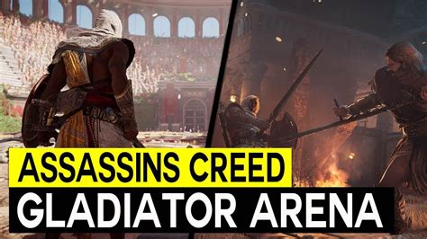Assassins Creed Origins Krokodilopolis Gladiator Arena Youtube