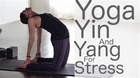 ️ Vinyasa Flow Yoga For Stress Relief Yin And Yang