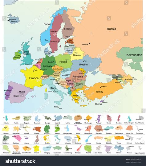 Elgritosagrado11 25 Images Map Of All European Countries And Capitals