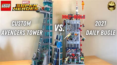 Lego Marvel Skyscraper Comparison Custom Avengers Tower Vs 2021 Daily