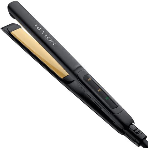 Revlon Perfect Heat Ceramic Extra Long 1 Flat Iron Black Walmart