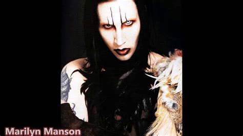 The Nobodies Marilyn Manson Acoustic Legendado Youtube