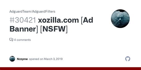 Xozilla Ad Banner Nsfw Issue Adguardteam