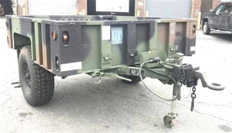 M1101 34 Ton Aluminum Ltt Cargo Trailer Hmmwv In Feasterville Trevose