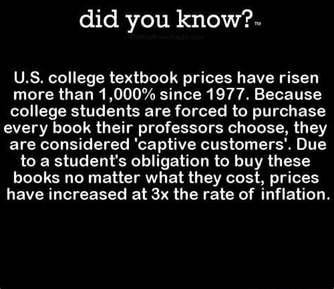 Us College Textbook Prices Have Risen More Than 1000 Since 1977