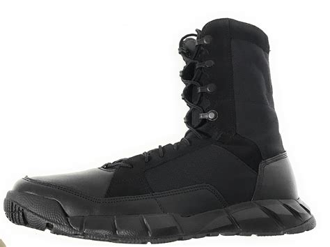 Oakley Mens Si Light Patrol Military Tactical Boots Blackout Black