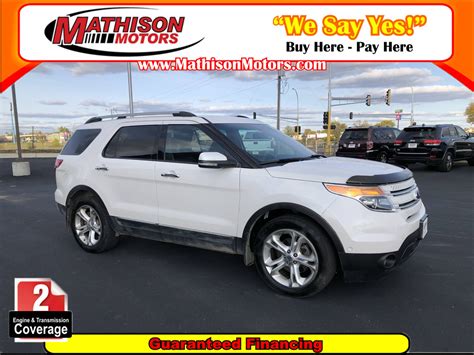 Used 2011 Ford Explorer Limited For Sale In Mathison 22860 Jp