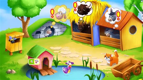 Kids Animal Farm Toddler Games Part 1 Mannu Vines Youtube