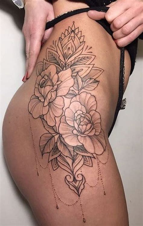 25 Sexy Thigh Tattoos For Women