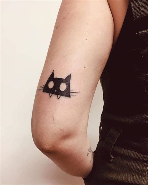 Simple Cat Tattoos For Cat Lovers Body Tattoo Art
