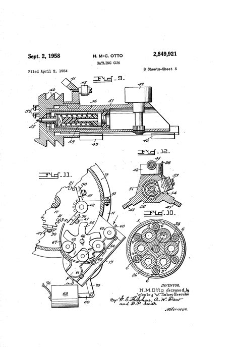 And also learn how to draw a pistol in hand. Patent US2849921 - Gatling gun - Google Patents