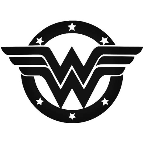 Vinyl Decals Wonder Woman Logo Custom Vinyl Decal