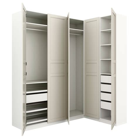 Dedicate one pax unit to hold books, and your child will feel like they have. 15 Ideas of White Corner Wardrobes Units