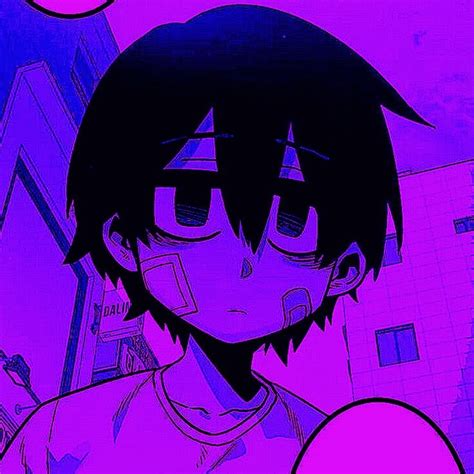 22 Purple Anime Pfp Boy Bajuhewan Wonderfull Image Anime