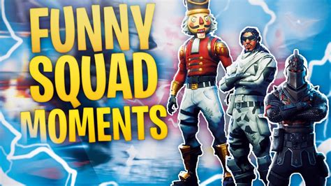 Fortnite Funny Squad Moments Hilarious Reactions On Fortnite Squads