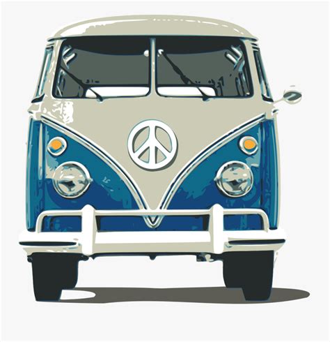 Free To Use And Public Domain Van Clip Art Vw Camper Van Front View