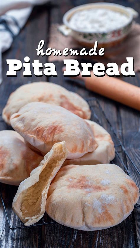 Homemade Pita Bread Recipe How To Bake Pita Bread Recipe Homemade Pita Bread Sour Cream