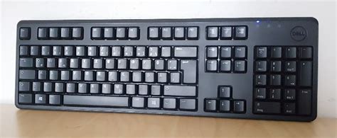 Dell Qwertz Computer Tastatur Quite Deutsch Layout Schwarz Pc Keyboard