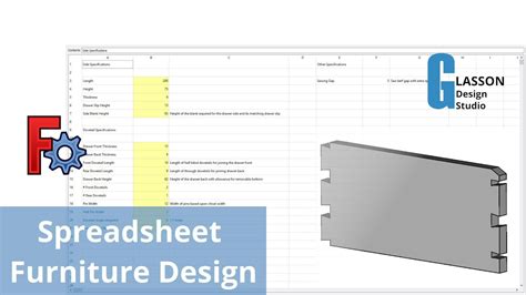 Designing with spreadsheets in FreeCAD - YouTube