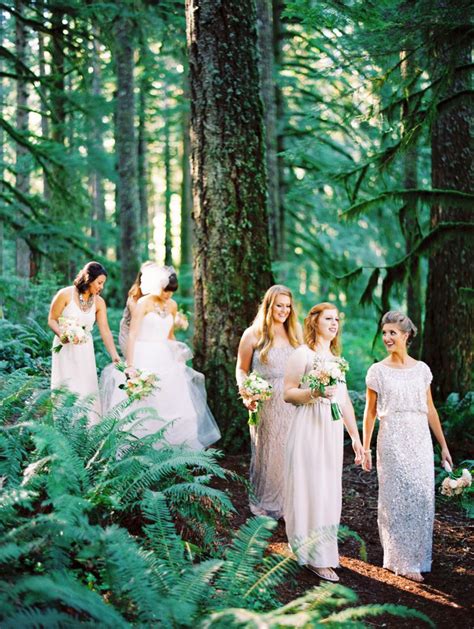 Rustic Goes Glam In The Prettiest Forest Wedding Ever Wedding Venues