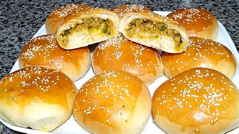Meat Filled Buns Recipe Chicken Filled Buns Recipe How To Make Meat