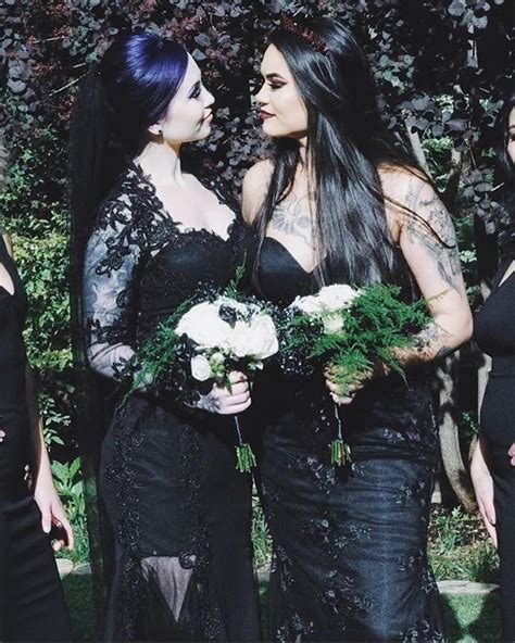 Exoplanetary Virushappy Pride Month Heres A Goth Lesbian Weddingyou Can Find Both Of These